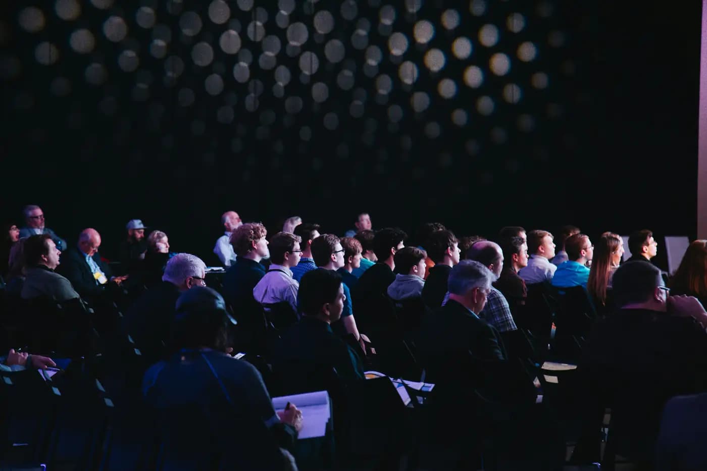Audience at an institutional forum